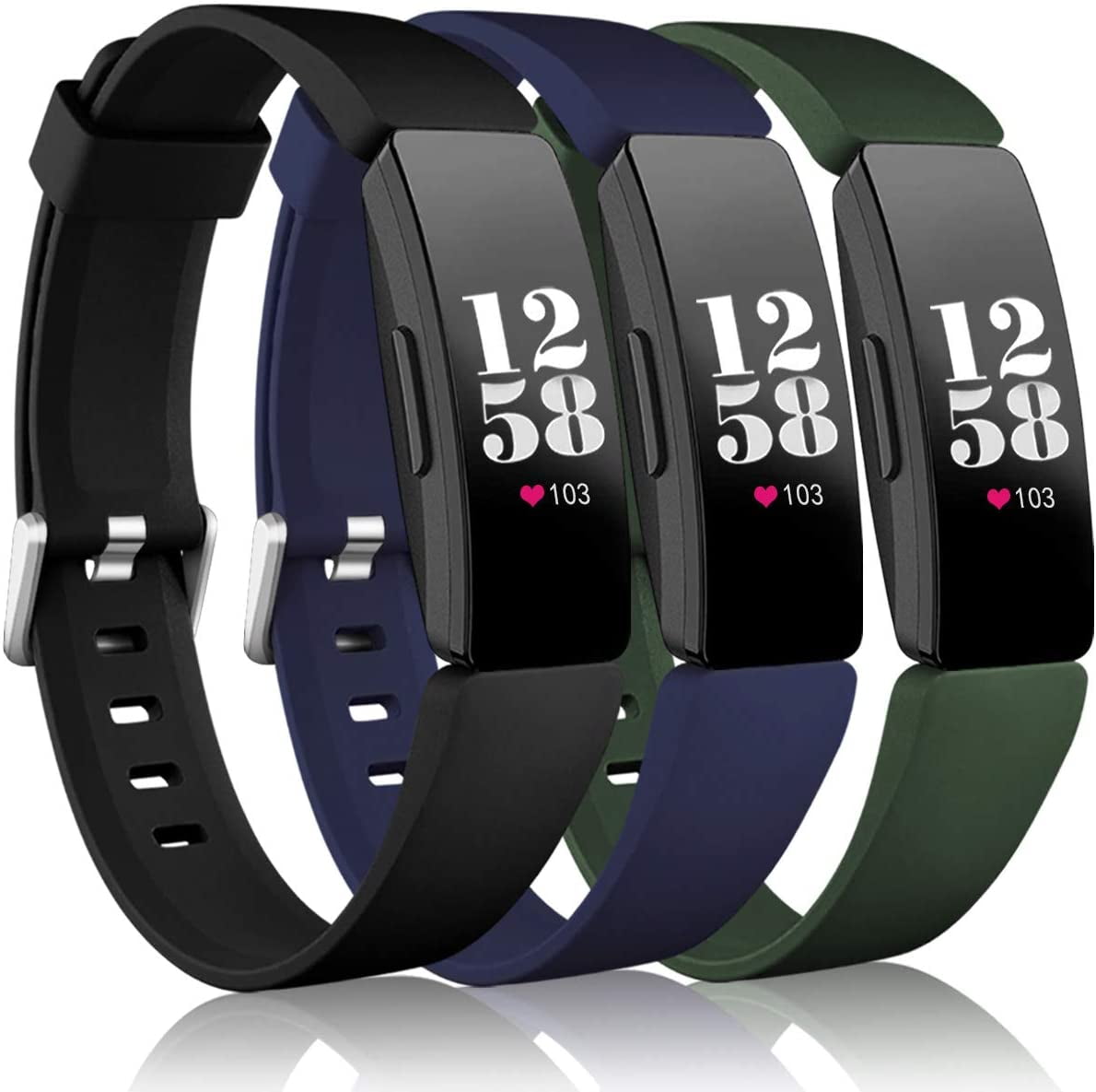 Bands Replacement Compatible with Fitbit Inspire HR/Inspire/Inspire 2/Ace 2 Fitness Tracker for