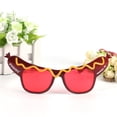 thumbnail image 4 of Suministros de disfraz Zulema gafas de sol para fiesta estampado de perros calientes, 4 of 8