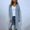 Gray, variant on Womens Jackets Trendy Cable Knit Cardigan Hooded Open Front Long Duster Sweater Coat,Sizes S-3XL