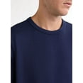 thumbnail image 3 of Free Assembly Men's Crewneck Sweatshirt with Long Sleeves, Sizes XS-3XL, 3 of 5