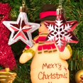 thumbnail image 2 of 5 Bola decorativa para árbol de Navidad, adorno de bola colgante para fiesta de Navidad, 6 uds., 2 of 5