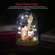 thumbnail image 2 of Lámpara de noche romántica con decoración para el hogar, regalo único de deseos para los amantes Lámpara de vidrio con alambre de cobre y LED con forma de oso de guitarra, 2 of 8