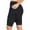 Black, variant on SnnmBlm Women Swim Skirt with Legging Sun Protective 50+ Swimming Tight Skort Capris Black 2XL