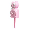 thumbnail image 3 of Reloj de pared Kit Cat Klock Bubblegum Pink de 39 cm, 3 of 5
