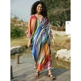 thumbnail image 3 of Women's Plus Size Kaftan Dress – Plus Size Maxi Dress Moo Moos Beach Cover Up,Bathing Suit Cover-Up Loungewear, 3 of 10