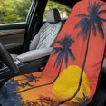 thumbnail image 2 of XYZCANDO Car Seat Towel Cover with Tropical Sunset Design, Car Seat Protector for Beach Trips and Outdoor Fitness Activities, 2 of 8