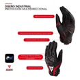 thumbnail image 3 of Guantes Para Moto Motowolf 0305 Protección Piel Motociclista Talla G negro, 3 of 8