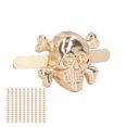 thumbnail image 4 of Skull Prong Stud,150 Pcs Skull Rivets DIY Rivet Accessories Ghost Head Studs Built to Last, 4 of 14