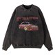 thumbnail image 3 of Sudadera con capucha vintage desgastada para hombre, ropa de otoño de algodón, holgada, de gran tamaño, informal, con estampado de la situación actual, 3 of 5