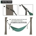 thumbnail image 6 of Hanging Swing Fasten Rope-2pcs Outdoor Adjustable Hammock Strap -Bandage Strong Load-Bearing Hammock Tree Straps, Reinforced Polyester Strap For High Load-bearing Outdoor Hammocks, 6 of 6