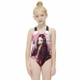 thumbnail image 3 of Kamado Nezuko Swimwear Kids' One-Piece Swimsuit Quick-Dry Cute Printed Girls' Swimwear Bathing Suit for Beach & Pool 8-10Y(130cm), 3 of 8
