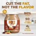thumbnail image 3 of PB2 Powdered Chocolate Peanut Butter with Cocoa - 4g of Protein, 90% Less Fat, Certified Gluten Free, Only 50 Calories per Serving for Shakes, Smoothies, Low-Carb, Keto Diets…, 3 of 8