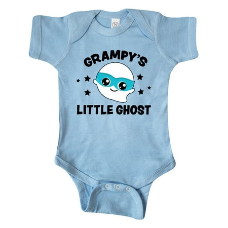 

Inktastic Cute Grampy s Little Ghost with Stars Gift Baby Boy or Baby Girl Bodysuit