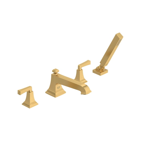 American Standard T455.901 Town Square S Deck Mounted Roman Tub Filler - Brushed Cool