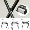 thumbnail image 3 of Metal Folding Suitcase Rack, Durable Holder for Guest Room and Closet Luggage Storage., 3 of 10