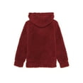thumbnail image 3 of Miss Chievous Girls Sequin Critter Plush Faux Sherpa Pullover Hoodie, 3 of 3