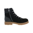 thumbnail image 3 of Easy Spirit Womens Lakely Suede Quilted Combat & Lace-up Boots, 3 of 3