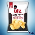 thumbnail image 2 of Utz, Salt & Pepper, Potato Chips, 2.75 oz Bag, 2 of 10