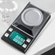 thumbnail image 4 of 0,001 g Mini báscula electrónica digital LCD portátil de alta precisión para pesar joyas, pastillas de oro, 100 g/0,001 g, 4 of 10