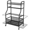 thumbnail image 1 of CoSoTower Garage Sports Equipment Organizer, Rolling Home Gym Storage Rack with Wheels, Dumbbell Rack and Ball Storage Holder, 1 of 7