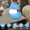thumbnail image 3 of LED Music Night Light Rechargeable, Cute Dolphins Night Lamp, 3000k-6000K, 1/2H Timer, 7 Colorful Light USB Charging, Teen/Girls/Kids Birthday/Christmas Gift, Decor Lamp for Desk Bedroom Living Room, 3 of 10