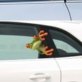 thumbnail image 2 of Kenally Pegatina Universal para coche 3D Peep Frog, pegatinas divertidas para coche, pegatina para ventana de rana estéreo para camión, decoración Type3 NO3 Kenally CZ9237-01, 2 of 6