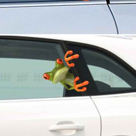 Fashionhome Universal Car Sticker 3d Peep Frog Funny Car Stickers Truck Stereo Frog Window Decal Wrap Decor Walmart Canada Fashionhome Universal Car Sticker 3d Peep Frog Funny Car Stickers Truck Stereo Frog Window Decal Wrap Decor Walmart Canada