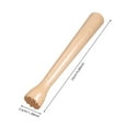 thumbnail image 4 of Tizuqe Beechwood Drink Muddler Wooden Masher Crusher Cocktail Damper Bar Tool Ice Hammer Barware, 4 of 11