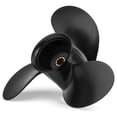 thumbnail image 3 of Marine Propeller 48-828156A12 Upgraded Aluminum Outboard Propeller 6/8/9.9/10/15HP for Mercury Outboard Engine, 3 of 3