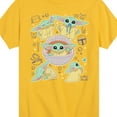 thumbnail image 3 of Star Wars - Grogu Stickers - Youth Boys Short Sleeve Graphic T-Shirt, 3 of 5