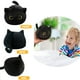 thumbnail image 5 of Chnbf Almohada De Peluche De Gato Negro Suave - Animal De Peluche Para Regalos De Niños Y Niñas, 5 of 5
