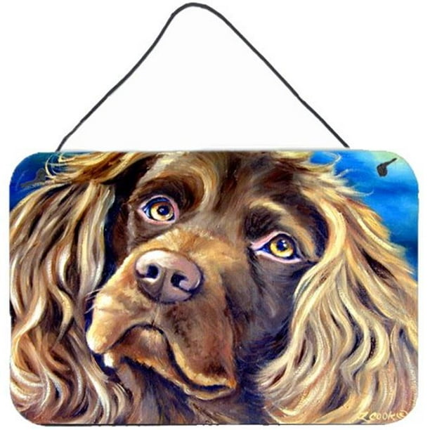 Caroline S Treasures Boykin Spaniel Wall Or Door Hanging Prints 7402ds812 8hx12w Multicolor Walmart Com Walmart Com