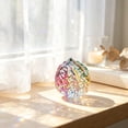 thumbnail image 2 of Colorful Glass Walnut Figurine Ornament,Simulation Walnut Tabletop Decor,Shiny Crystal Style Collectible Statue,Decorative Accent for Shelf Windowsill,Nice Christmas Gift for Collectors and Elders, 2 of 7