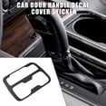 thumbnail image 2 of Unique Bargains Car Gear Shift Knob Panel Cover Sticker for Chevrolet Colorado 2015-2022 Black, 2 of 6