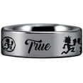 thumbnail image 5 of Tungsten Juggalo Ring, 5 of 8