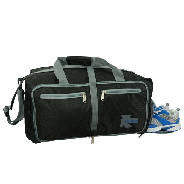 Medium Foldable Duffle Bag Durable 20" Lightweight Travel Bag Sport Duffel Heavy Duty Gym Bag