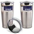 SENHAI 20 oz Insulated Tumbler Lids, 3 Set Spillproof Replacement Lids