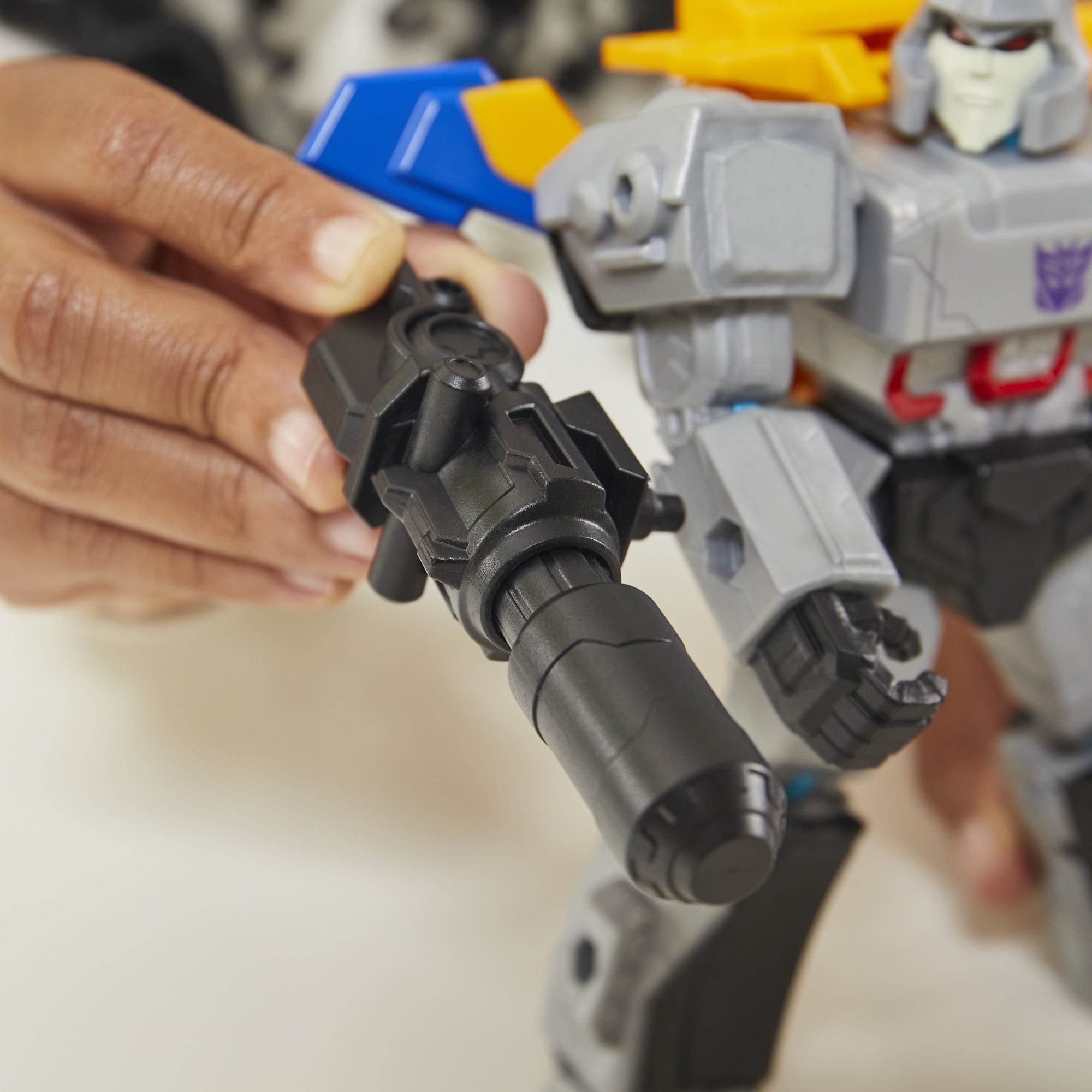 MixMashers Transformers Megatron Toy, 5” (12 cm) Mix-&-Match Deluxe Figure, 4+