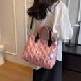 thumbnail image 4 of Bolso de mano informal para mujer bolso de mano suave nailon de Color sólido para viaje trabajo compras FLhrweasw Nuevo, 4 of 9