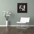 thumbnail image 4 of Trademark Fine Art "Floral Jungle Lines II" Canvas Art by Color Bakery Black Matte, Wood Frame, 4 of 4