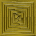 thumbnail image 1 of Ahgly Tapis d'Intérieur Lavable en Machine Carré Transitionnel Brun Bronze Foncé, 8 Pieds Carré, 1 of 7