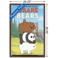 thumbnail image 3 of We Bare Bears - Key Art Wall Poster, 22.375" x 34", Framed, 3 of 6