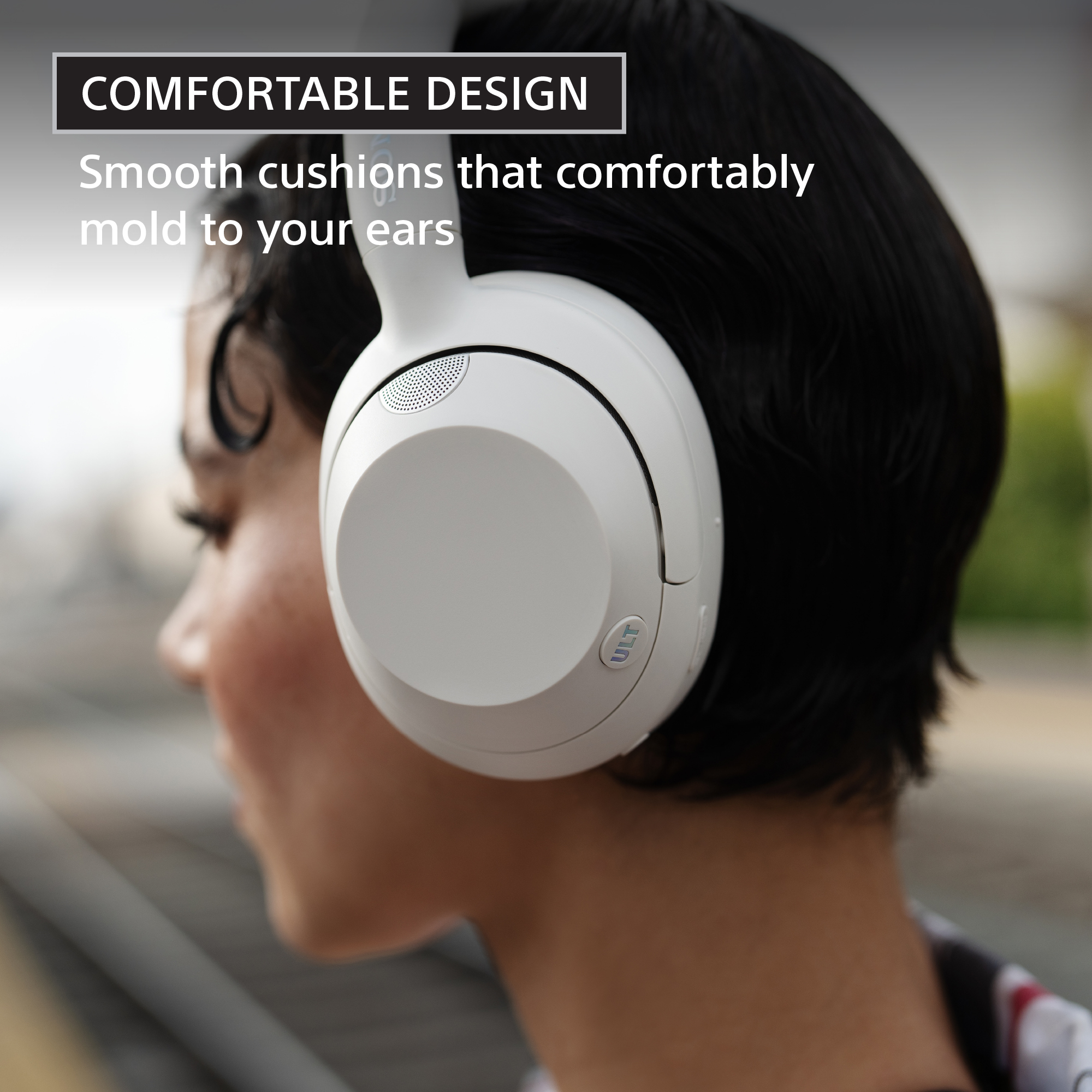 Sony ULT WEAR Wireless Over-Ear Noise Canceling Headphones, Black photo 4