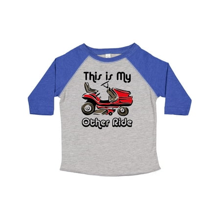 

Inktastic Mower My Other Ride Gift Toddler Boy or Toddler Girl T-Shirt
