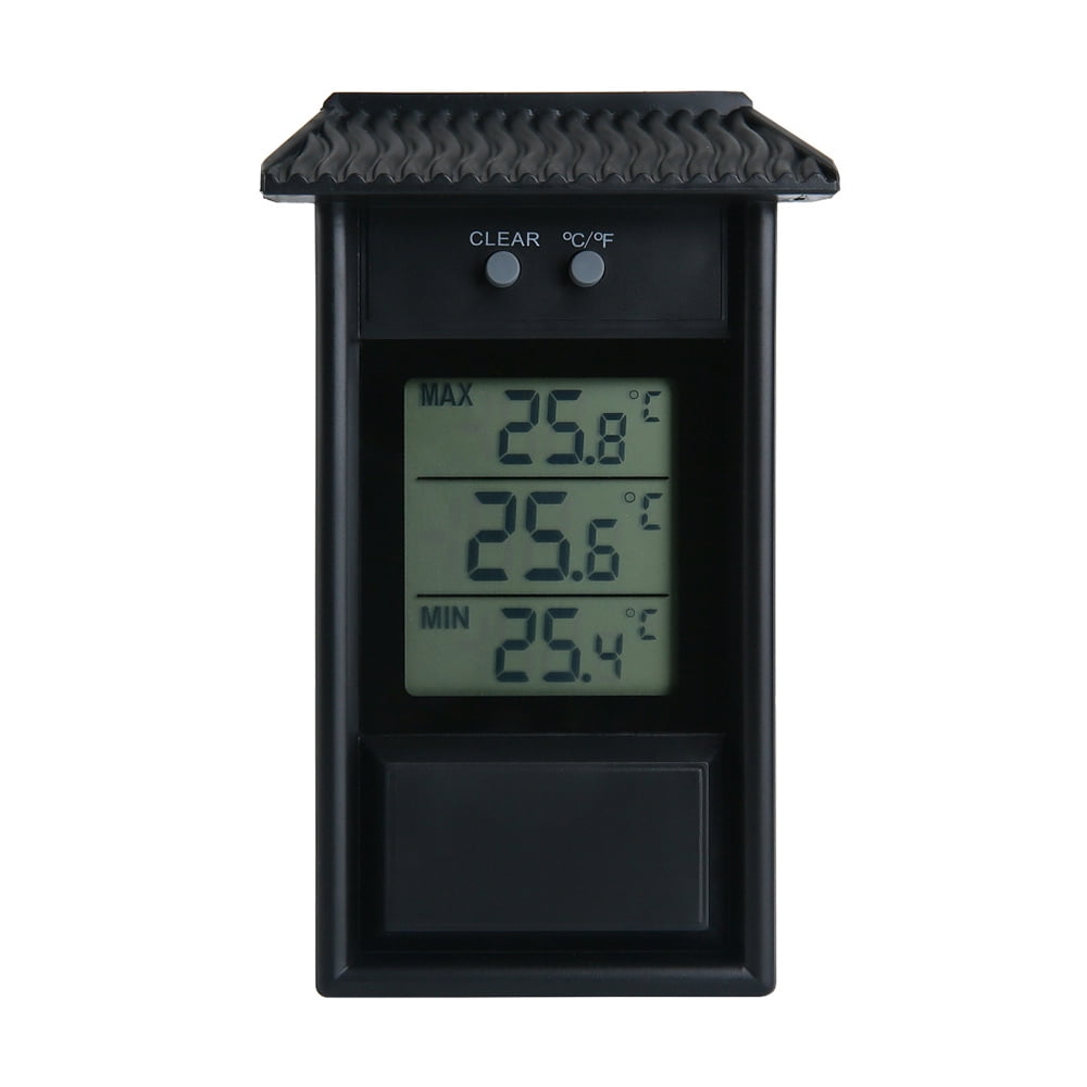 TiooDre Digital MIN MAX Thermometer Monitor Maximum and Minimum
