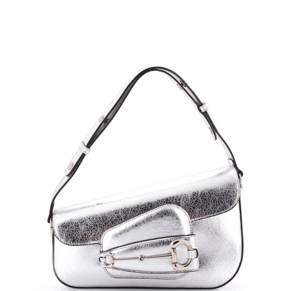 Pre-Owned Horsebit 1955 Asymmetric Shoulder Bag Leather Small By Rebag