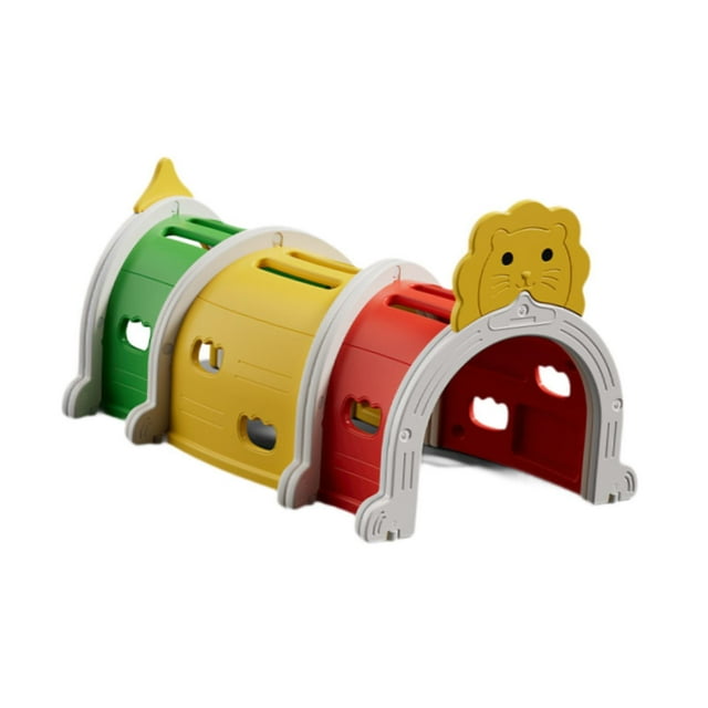 Túnel de juguete para niños, túnel de escalada interior para niños, túnel de rastreo de habilidades motoras, equipo de juegos transpirable, túnel de Vistoso