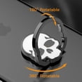 thumbnail image 3 of RV Agarre de anillo para teléfono celular, juego de 2 paquetes, soporte de anillo ajustable de 360°, adecuado para soporte de teléfono celular, soporte magnético para coche y negro, 3 of 5