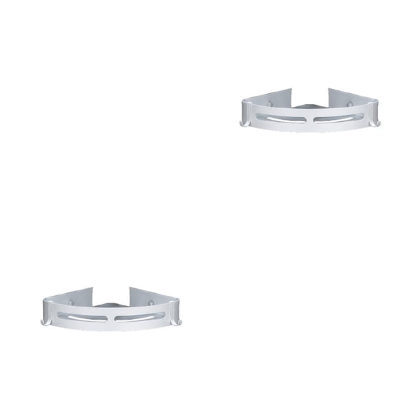 Kearding Estante de esquina para baño, estante de cosméticos montado en la pared, organizador de drenaje de aleación de aluminio, soporte de Type1 NO1 Kearding CBP228705