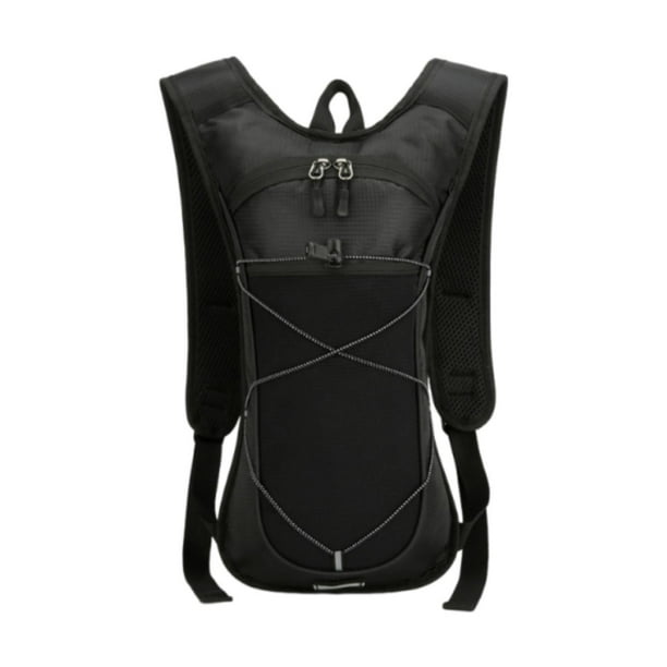 Mochila de mochila deportiva mochila mochila impermeable mochila casual bolso de viaje al aire libre para acampados al aire libre ciclismo de caza Negro